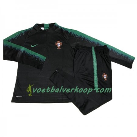 Portugal Trainings Sweatshirt Pak 2018 Zwart II